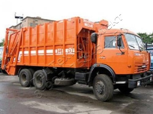 Мусоровоз на базе КАМАЗ 53215